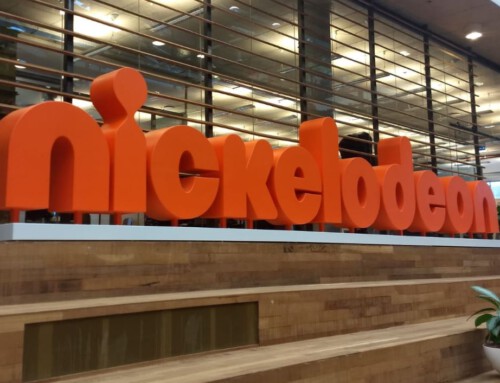 EPS gecoate letters Nickelodeon en Nick jr