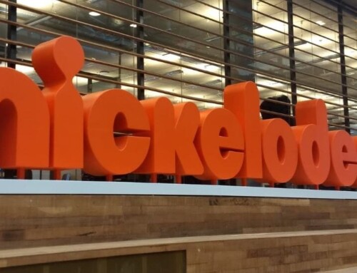 EPS gecoate letters Nickelodeon en Nick jr